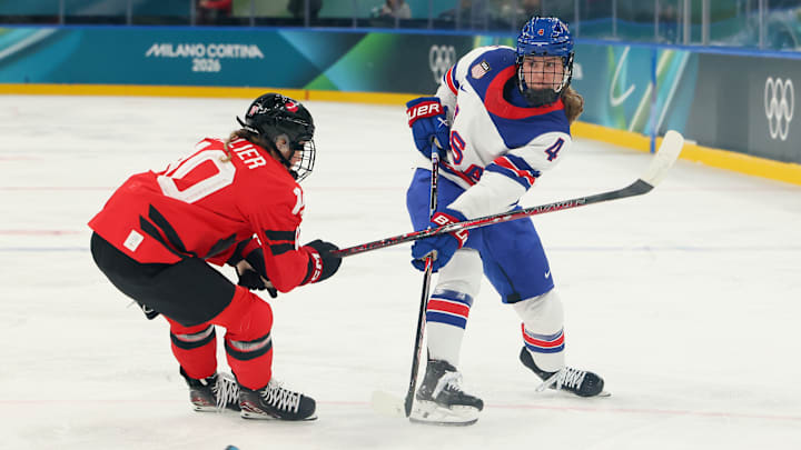 Caroline Harvey had three points in Team USA’s 5–0 defeat of Canada. 