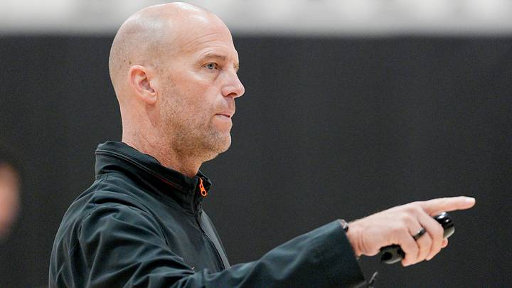 OSU head coach Steve Lutz. OSU head coach Steve Lutz.