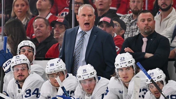 Toronto Maple Leafs coach Craig Berube isn't afraid to speak his mind, especially if it means holding his players' feet to the fire.