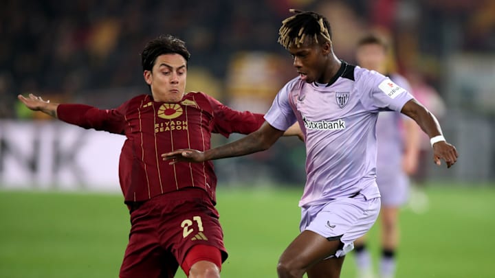 Atheltic Bilbao x Roma se enfrentam pela volta das oitavas de final da Europa League 2024/25