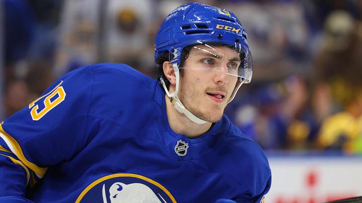 Buffalo Sabres center Peyton Krebs Buffalo Sabres center Peyton Krebs