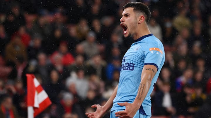 Bruno Guimarães marcou golaço de calcanhar e garantiu mais uma vitória para o Newcastle na Premier League: “Sonho”. 