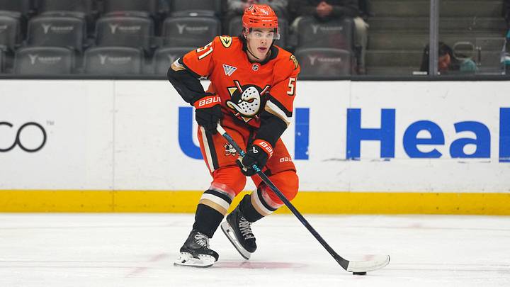 New Buffalo Sabres defenseman Olen Zellweger, formerly of the Anaheim Ducks