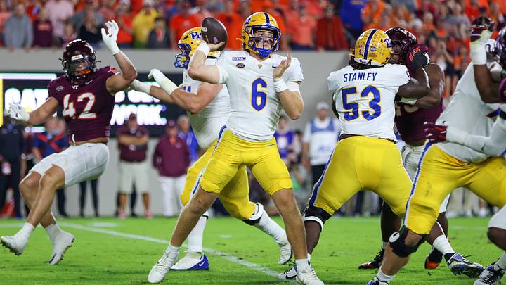 Mason Heintschel, Pittsburgh Panthers, Virginia Tech Hokies Mason Heintschel, Pittsburgh Panthers, Virginia Tech Hokies