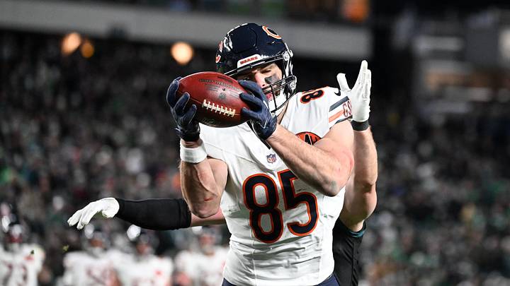 Chicago Bears tight end Cole Kmet.