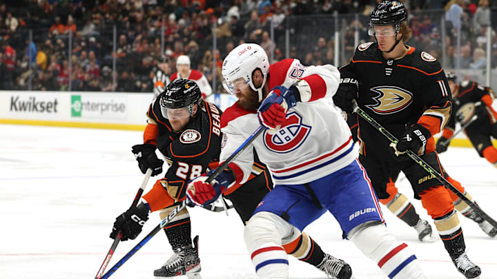 Montreal Canadiens v Anaheim Ducks