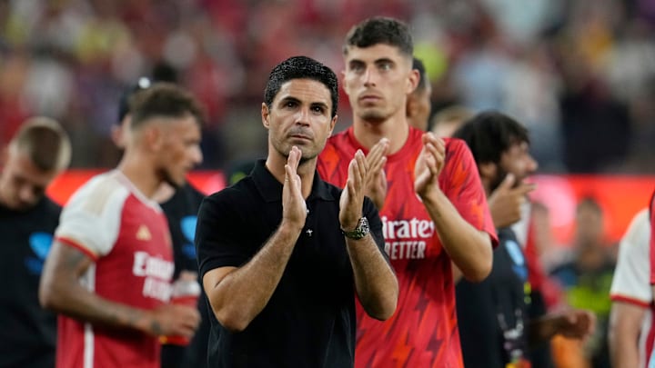 Mikel Arteta, coach d'Arsenal