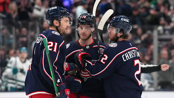 San Jose Sharks v Columbus Blue Jackets