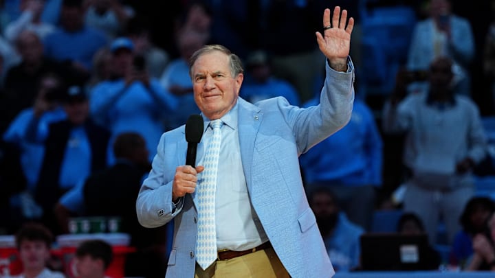 Bill Belichick at La Salle v North Carolina