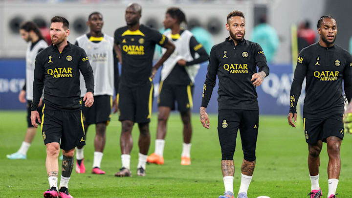 PSG are currently touring the Middle East