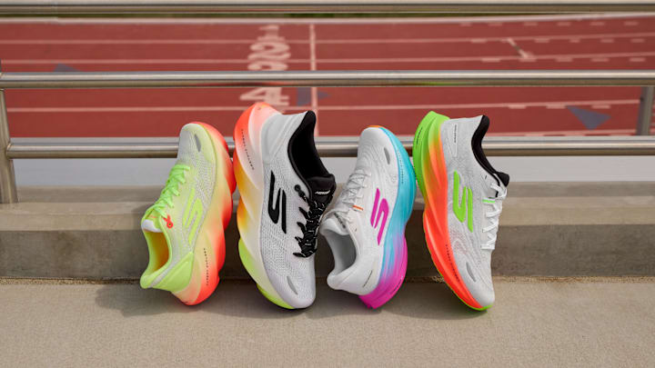The newly-released Skechers AERO Series is available online now. The newly-released Skechers AERO Series is available online now.
