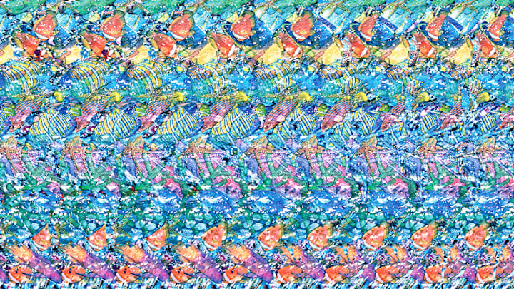Magic Eye illusions continue to captivate.