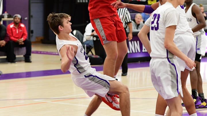 Canton's Jake Vickers puts up a shot against Pioneer.
Canton Ann Arbor Pioneer Basketball 8 Canton's Jake Vickers puts up a shot against Pioneer.
Canton Ann Arbor Pioneer Basketball 8