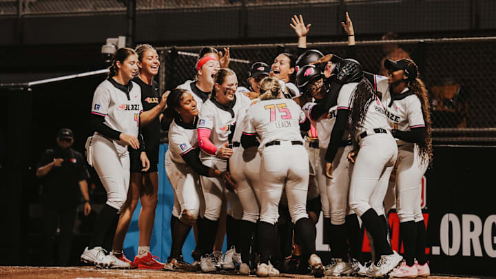 Volts outfielder McKenzie Clark of the Athletes Unlimited Softball League made history when she was a part of the first trade in league history. Volts outfielder McKenzie Clark of the Athletes Unlimited Softball League made history when she was a part of the first trade in league history.