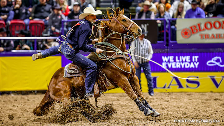 Kincade Henry and his horse, Mario, seen here in a file photo, got an unexpected opportunity to compete at the San Angelo Cinch Chute-Out on Saturday, earning the win and $7,500 in additional earnings. 