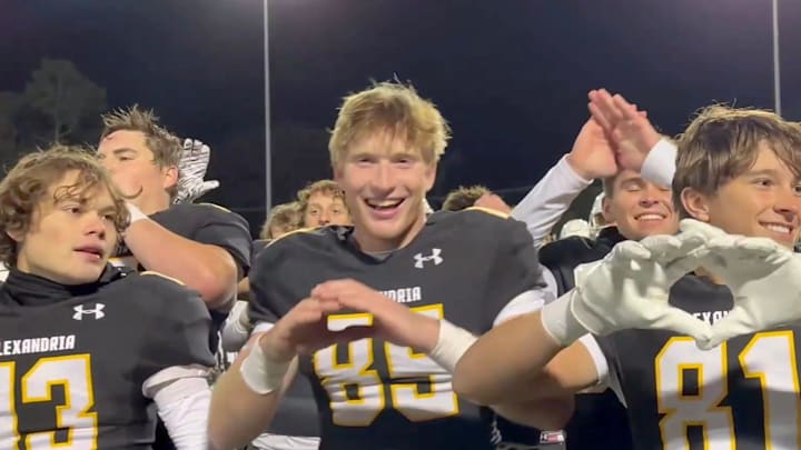 Alexandria celebrated its 24-13 LHSAA semifinal victory over John Curtis Christian School. ASH will face Edna Karr of New Orleans, on Saturday at the Super Dome in New Orleans, in the LHSAA Division I Select State Championship. Alexandria celebrated its 24-13 LHSAA semifinal victory over John Curtis Christian School. ASH will face Edna Karr of New Orleans, on Saturday at the Super Dome in New Orleans, in the LHSAA Division I Select State Championship.