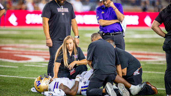 Buddah Al-Uqdah was injured in his return to Pullman.