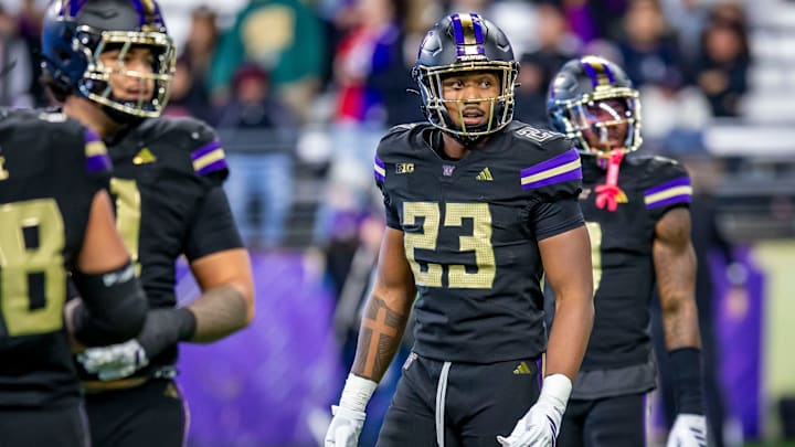 Zaydrius Rainey-Sale looks to the sideline before the next play unfolds during the Rutgers game. 
