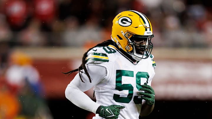 Green Bay Packers linebacker De'Vondre Campbell