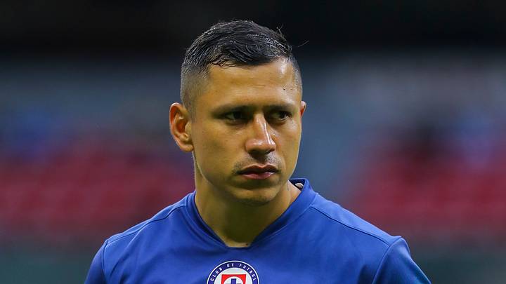 El jugador Julio César Domínguez.
