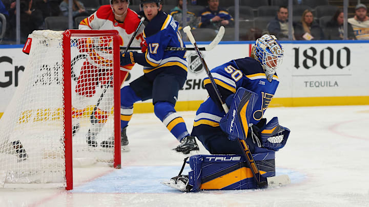 Calgary Flames v St Louis Blues