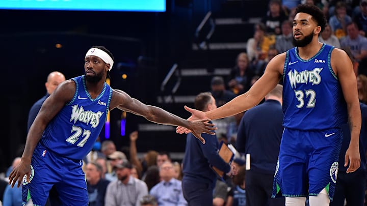 Patrick Beverley, Karl-Anthony Towns, Minnesota Timberwolves