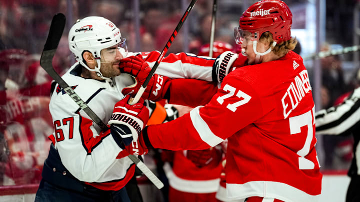 Washington Capitals v Detroit Red Wings