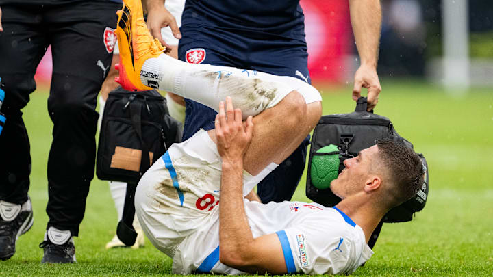 Bitter: Patrik Schick verletzt sich gegen Georgien