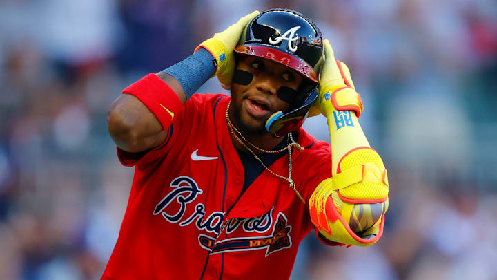 Acuña Jr. celebró el segundo jonrón de la temporada 