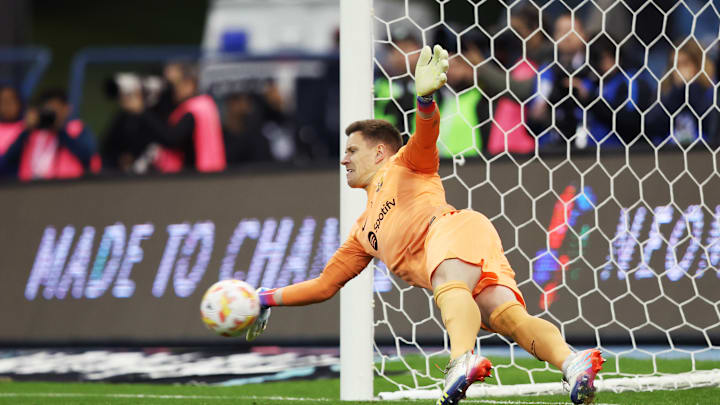 Ter Stegen salvó al FC Barcelona cuando todo parecía torcerse
