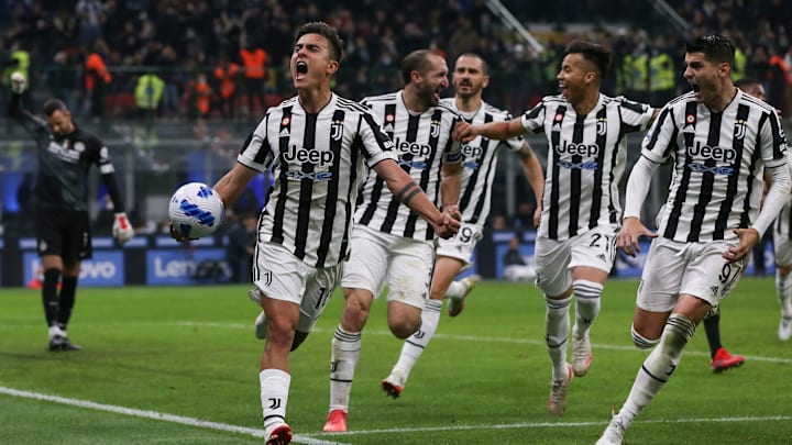 Paulo Dybala, Giorgio Chiellini, Kaio Jorge, Alvaro Morata, Leonardo Bonucci, Samir Handanovic Paulo Dybala, Giorgio Chiellini, Kaio Jorge, Alvaro Morata, Leonardo Bonucci, Samir Handanovic