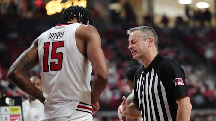 Texas Tech's JT Toppin went down with a leg injury late in the road loss to Arizona State.