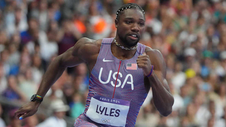 Noah Lyles has won one gold medal and two bronze medals over his Olympic career.