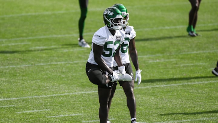 NY Jets linebacker Jamin Davis