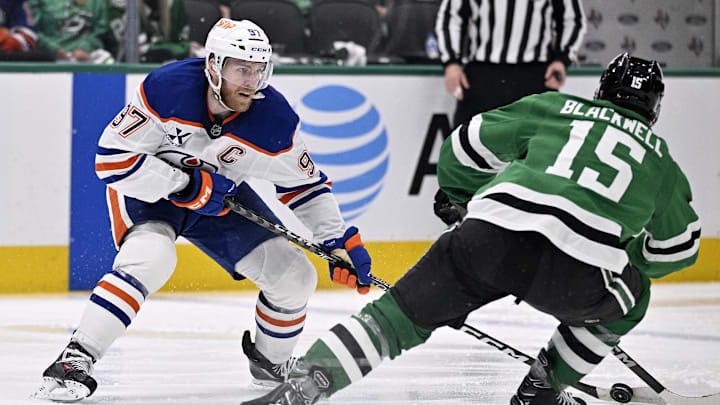 The Oilers are home favorites against the Stars in Game 3 of the Western Conference Final.