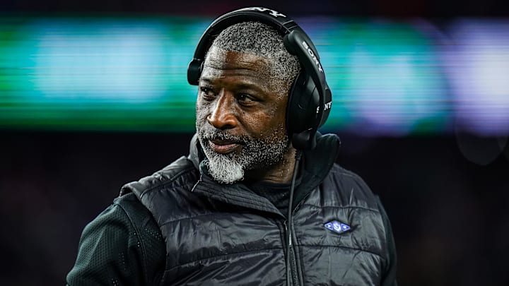 New York Jets head coach Aaron Glenn