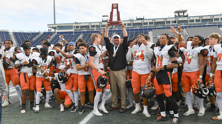 Cocoa beat Gadsden County for the FHSAA football Class 2A state championship Thursday, December 12, 2024. Craig Bailey/FLORIDA TODAY via USA TODAY NETWORK