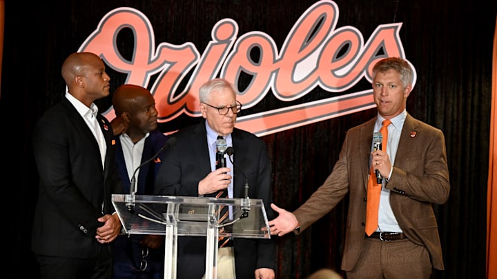 Wes Moore, Rob Long, David Rubenstein, Mike Elias, Baltimore Orioles