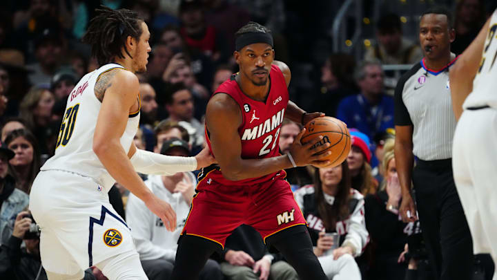 Miami Heat forward Jimmy Butler.
