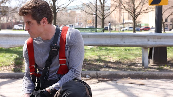 CHICAGO FIRE -- "Never, Ever Make a Mistake" Episode 1120 -- Pictured: Jake Lockett as Carver --