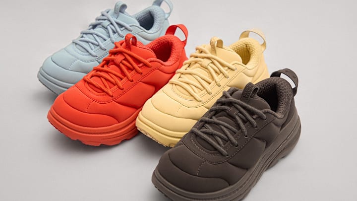 A detailed look at the MARNI x HOKA BONDI B3LS.