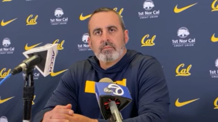 Nick Rolovich as Cal's Tuesday press conference Nick Rolovich as Cal's Tuesday press conference