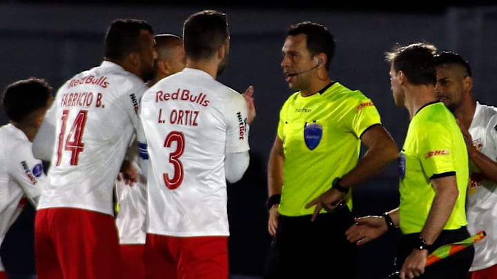 Massa Bruta perdeu por 3 a 0 para o Grêmio | FBL-SUDAMERICANA-BRAGANTINO-LIBERTAD