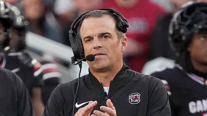 Oct 24, 2026; Columbia, South Carolina, USA;  South Carolina Gamecocks head coach Shane Beamer on the sideline during the second half against the Tennessee Volunteers at Williams-Brice Stadium.  Mandatory Credit: Jim Dedmon-Imagn Images