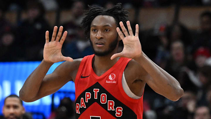 Toronto Raptors guard Immanuel Quickley is a solid prop target on Thursday night.