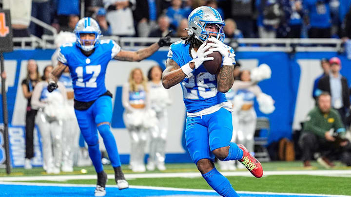 Detroit Lions Running Back Jahmyr Gibbs