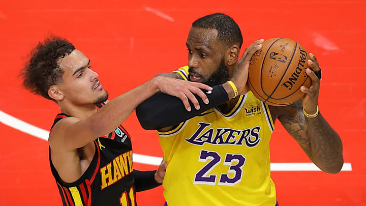 Trae Young, LeBron James