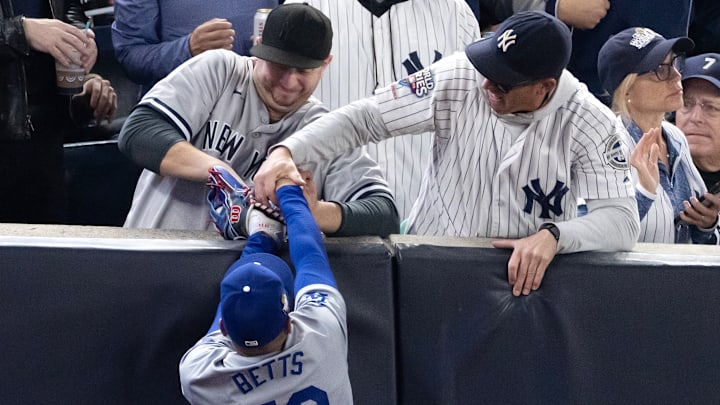 Los Angeles Dodgers outfielder Mookie Betts