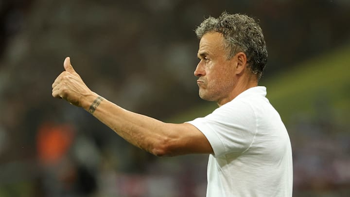 It was thumbs up for Luis Enrique last weekend