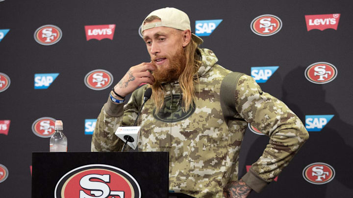 Few players are more committed to their smelling salts than George Kittle.